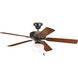 AirPro 52 inch Antique Bronze with Medium Cherry/Classic Walnut Blades Ceiling Fan